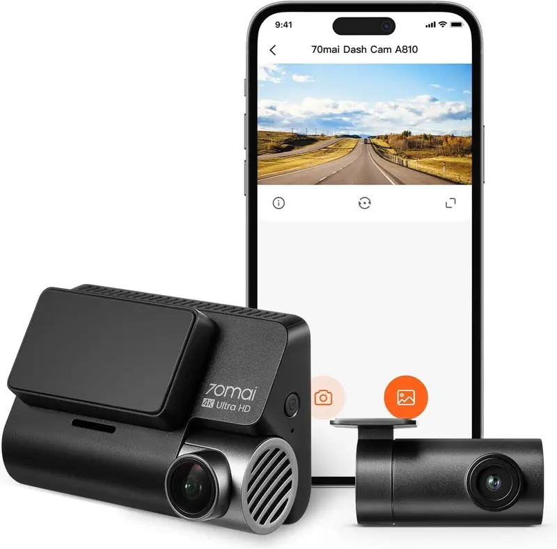 Camera hành trình oto 70Mai A810 bản QT có tiếng việt. Bảo hành 1 năm 0