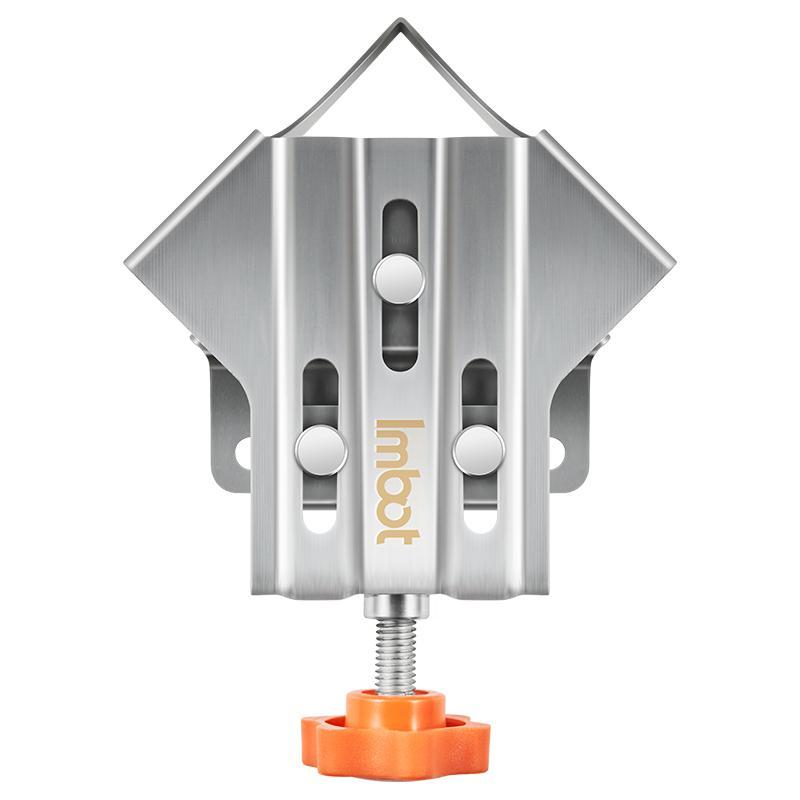 Imbot Corner Clamp, 90-Degree Fixed Clip, Adjustable Single Handle Stainless Steel Close End Corner Clamp, Self Locking Plate Design Woodworking Right Angle Clamp Tool, Multipurpose Clamping Tool for Home & Office, Construction Tools, Gift Sets for Men 1