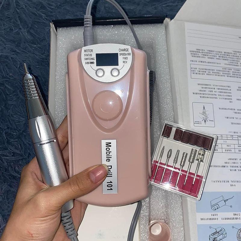  Máy mài Drill tích điện   Có Bảo Hành   Làm Nail 