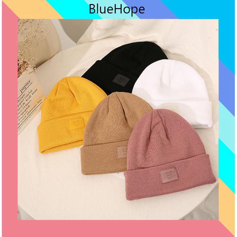 Mũ Len NAM NỮ  Beanie Trơn GIÁ RẺ NHIỀU MÀU MN07