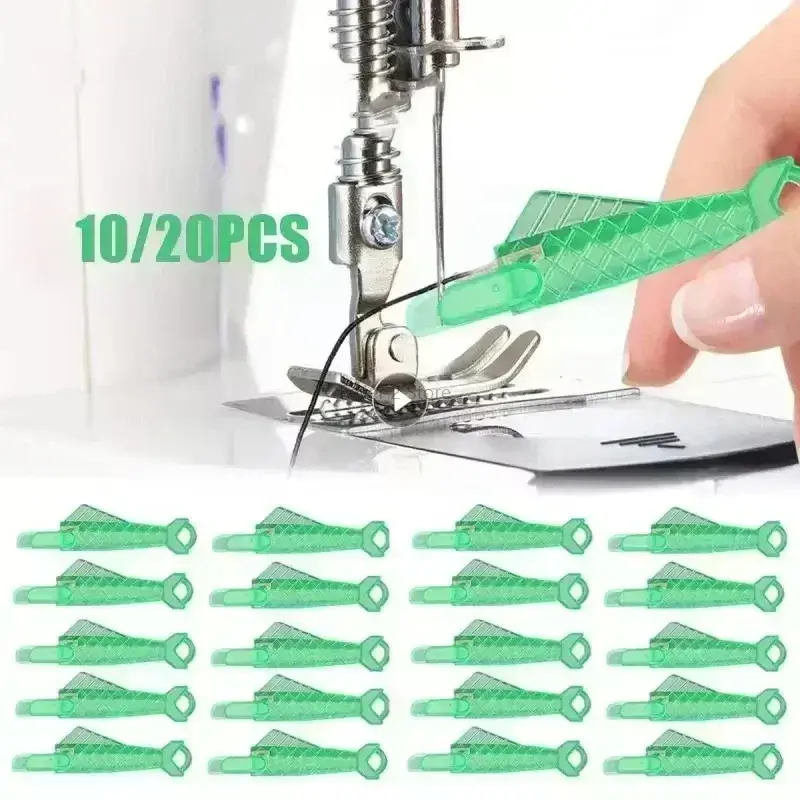 10/20Pcs Fish-shaped Sewing Automatic Needle Threader Fast Traveler Needle Threader DIY Sewing Craft Needle Threading Tool