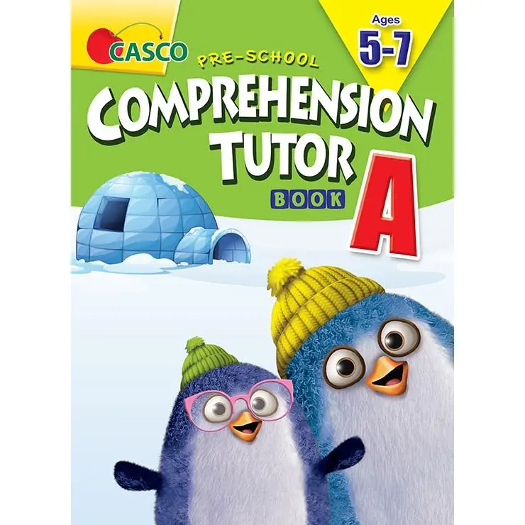 100% Quality Pre-School Comprehension Tutor Book A For Ages 5-7
