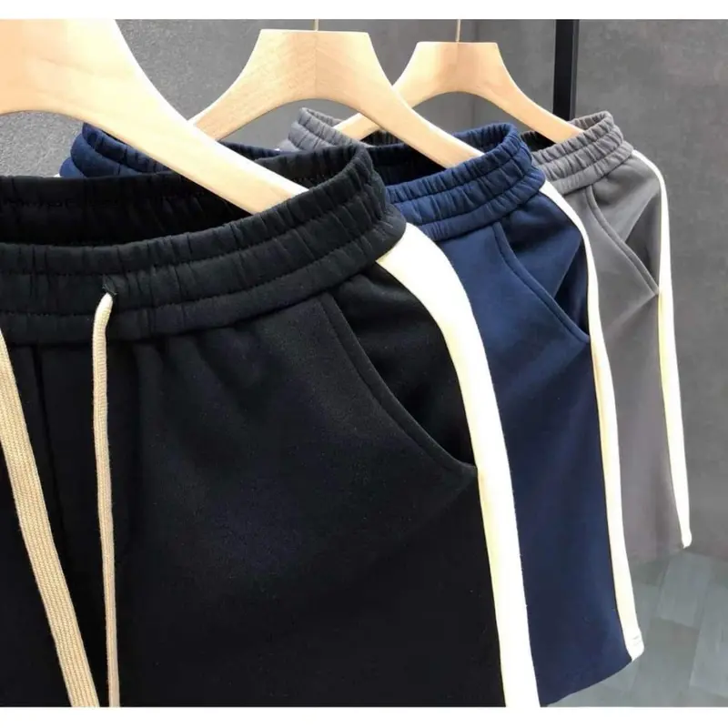 Quần đùi thời trang nam cao cấp, quần short nam chất vải umi thoáng mát 6
