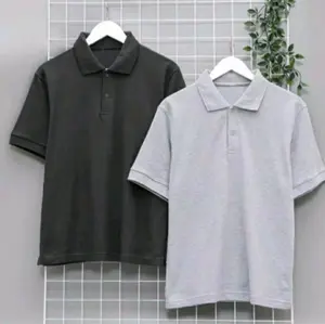 Kaos polo polos krah lengan pende