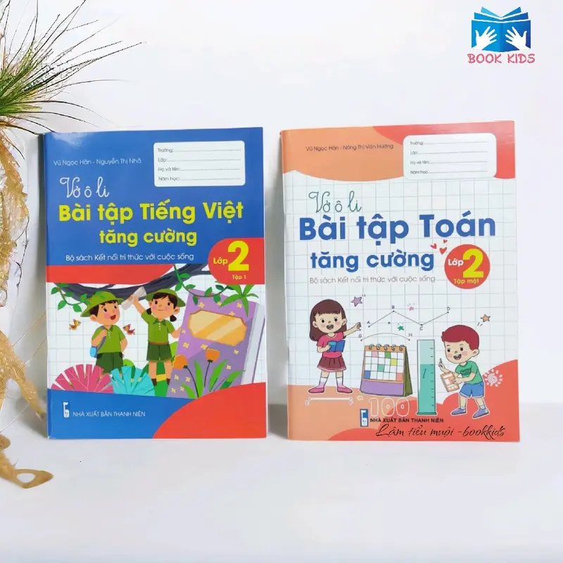 Bộ Sách [Lớp 2]-Vở Bài Tập Tăng Cường Toán Và Tiếng Việt-Bộ sách Kết Nối Tri Thức Với Cuộc Sống. 0
