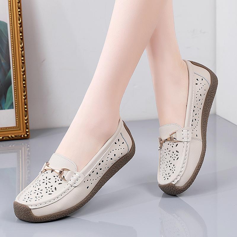 MISSY  Slip On nữ thoáng khí mùa hè MS618 Shoes Women Cao Su Loafer  thanh lịch  đi dự tiệc giày không dây giày  đế thấp