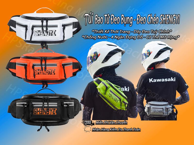 Túi Đeo Chéo Đeo Bụng SHENGYI Thời Trang Vải Oxford Chống Thấm Nước Bag CY379 Đeo Vai