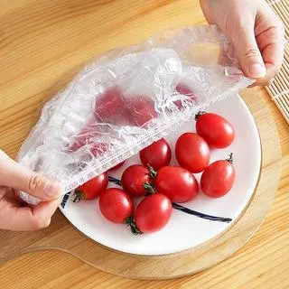 Kantong Penutup Makanan / Kantong Plastik Karet Isi 100 Pcs