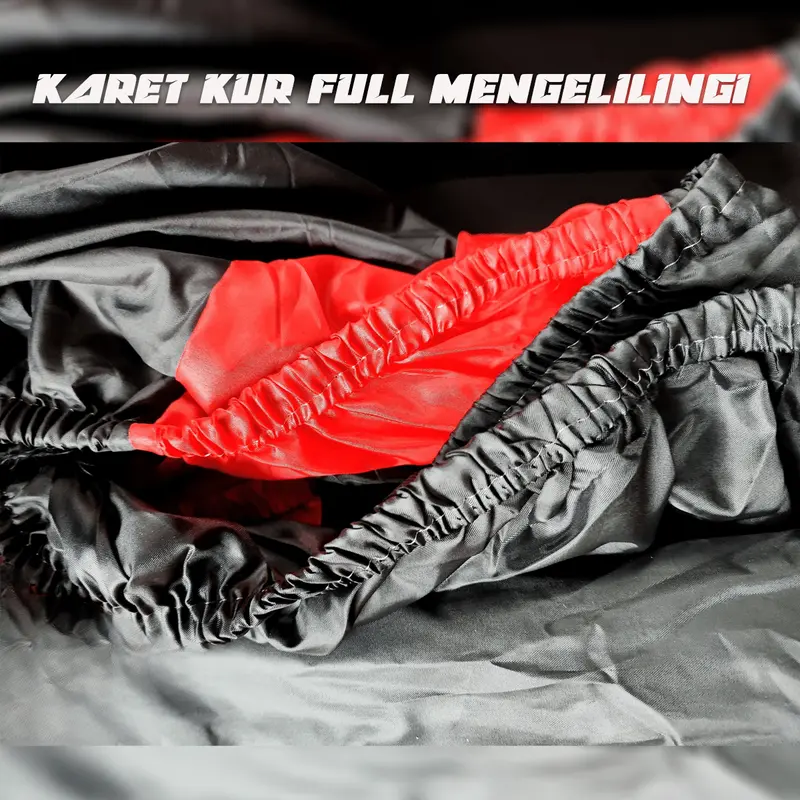 Cover Mobil Kain Taslan All-in-One: Karet Kur Tali Pengait Tahan Panas UV, Debu, dan Waterproof Outdoor untuk XPANDER, XL7, NEW TERIOS RUSH, RUSH TERIOS LAMA, CRV, PANTHER, CONFERO, INNOVA LAMA, KIJANG KAPSUL, KIJANG LONG, BRV, STARGAZER Car Kendaraan 3