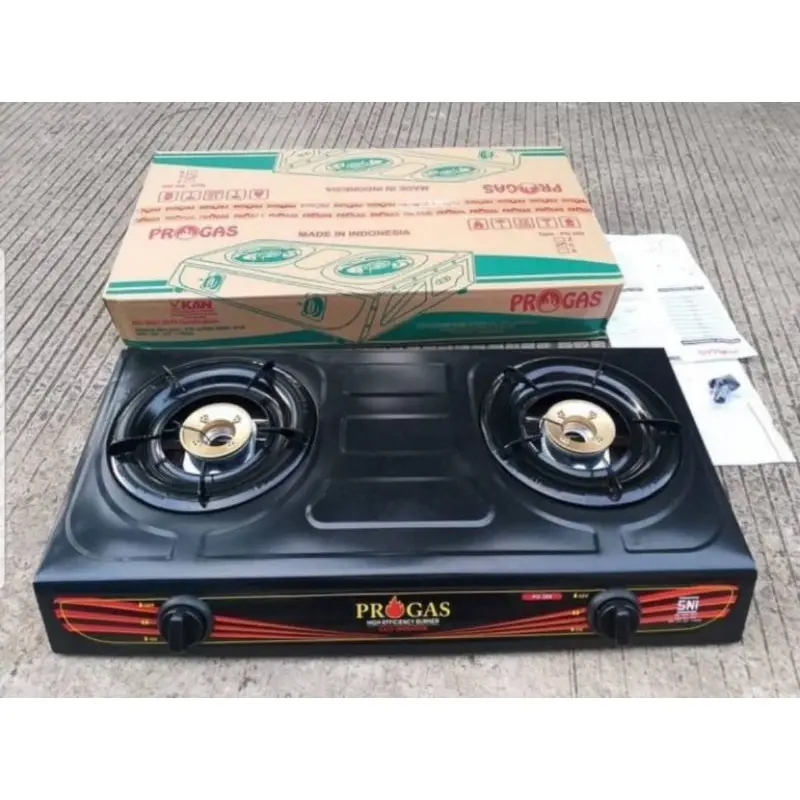 Kompor Gas 2 Tungku Progas / Kompor Murah 2 tungku Progas