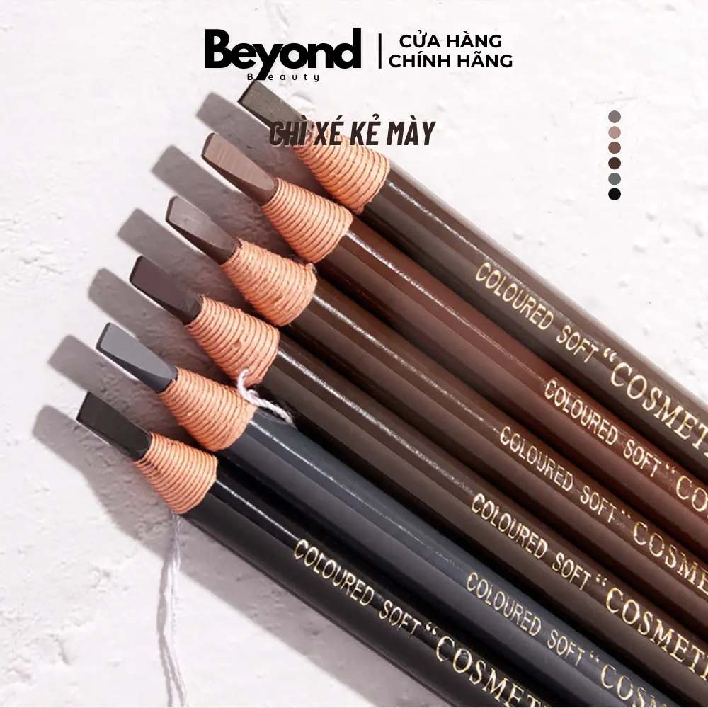Chì Xé Kẻ Mày Cosmetics Art Bền Màu, Không Trôi ,Chì Xé Phẩy Sợi Lông Mày, Trang Điểm Chuyên Nghiệp