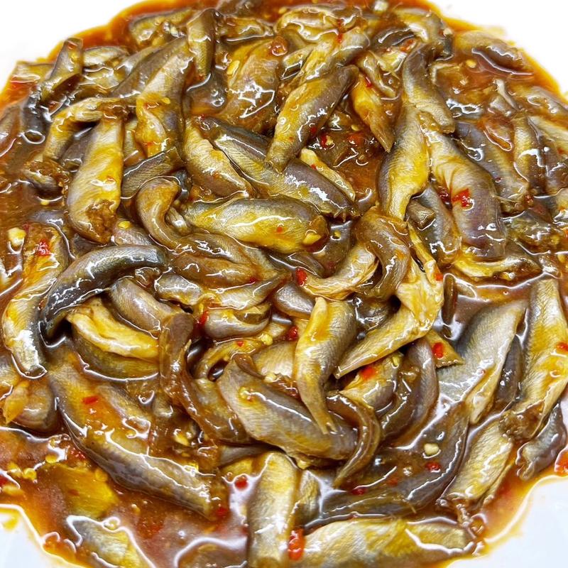 1kg Mắm Cá Linh Trộn Sẵn Tỏi Ớt  Vị Vừa ăn - Food Ngon