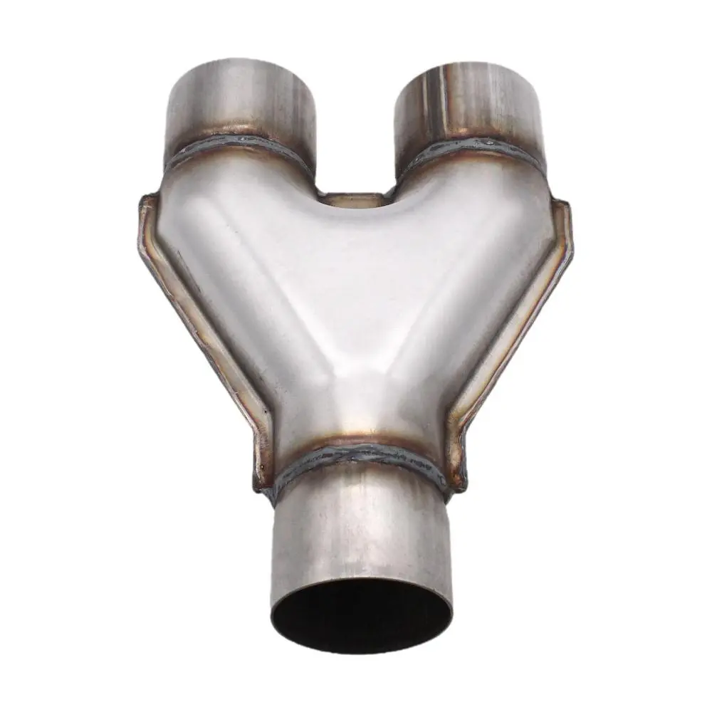 Generic 2.5" Exhaust Pipe Sturdy Practical Accessories Repair Parts Easy Installation Replaces Exhaust Tip Automobile Parts