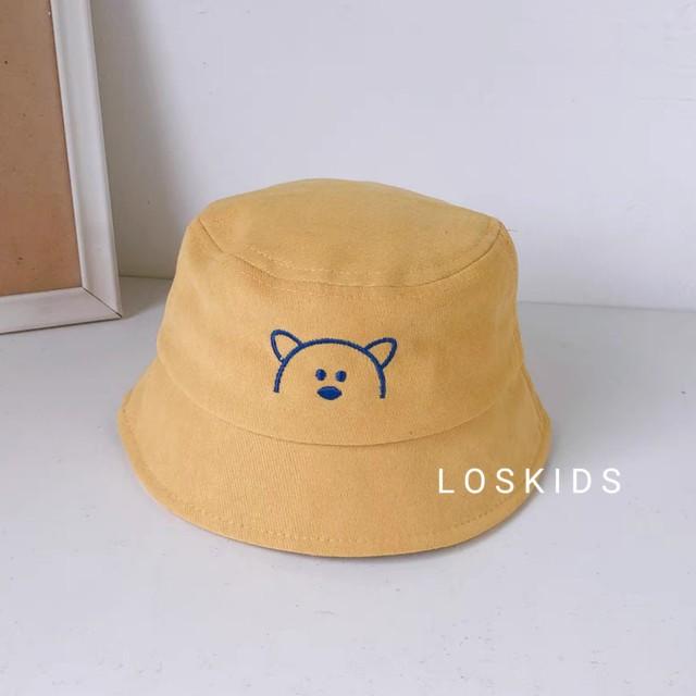Product Introduction of TOPI ANAK BAYI 1 SAMPE 3 TAHUN TOPI BUCKET ANAK BERKUALITAS MOTIF BERUANG TERBARU Hitam Denim 3