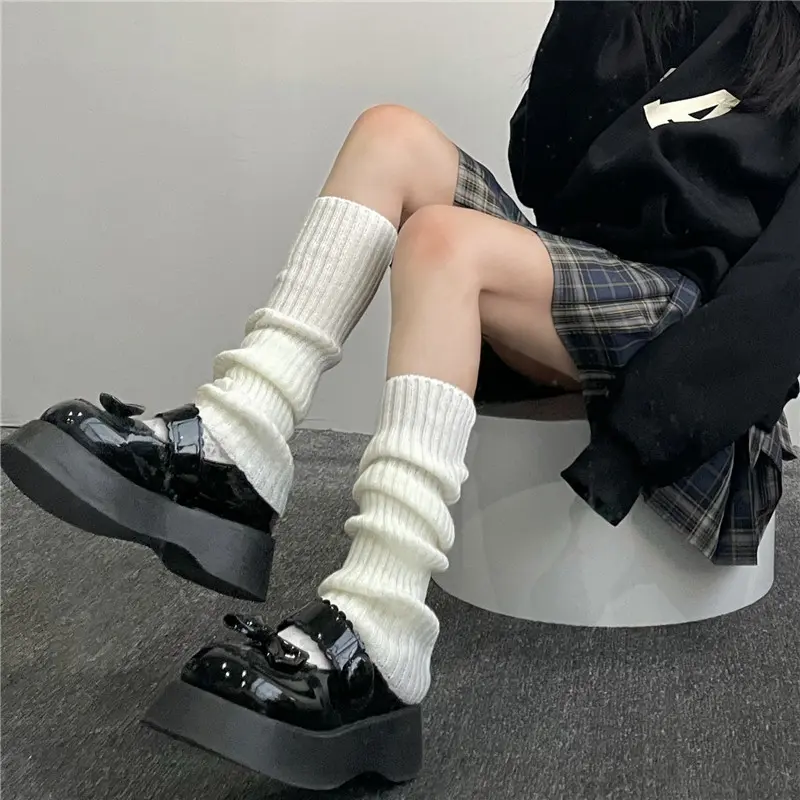 Knitted Sock Covers, Stacked Socks, JK Knitted Mid-Calf Socks, Leggings