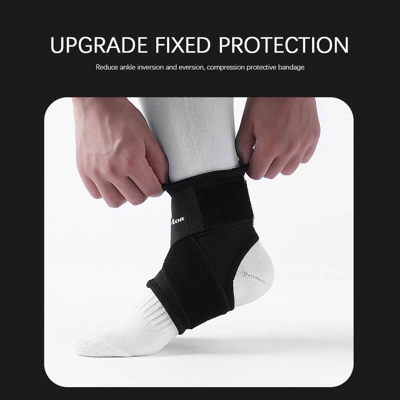 Sport Ankle Support Protection Adjustable Injury Wrap Elastic Brace Strap Basketball Foot Sprain Comfort Ankle Stabilizer 3