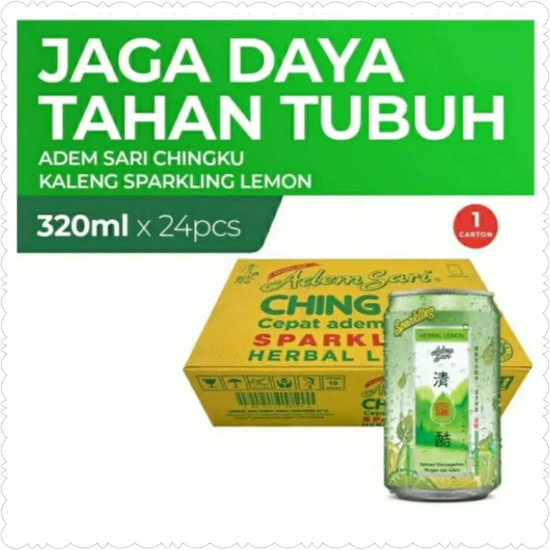 Adem Sari Chingku Sparkling 320ml 1 dus 0