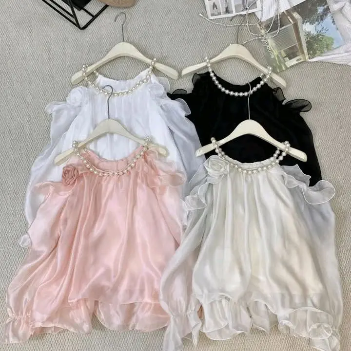 ÁO BABYDOLL CỔ NGỌC QC CAO CẤP . CHẤT VẢI VOAN 2 LỚP NHẸ NHÀNG MỀM MẠI. FREESIZE NHÉ.