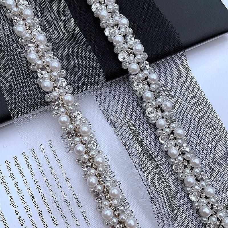 Product Introduction of Ren Đính Cườm Thủ Công, Phong Cách Cổ Điển, Công Nghiệp Nặng, Đồ Trang Trí Váy Tự Làm, Viền Cổ Áo Và Vai, Phụ Kiện Tự Làm, Phụ Kiện Quần Áo 6