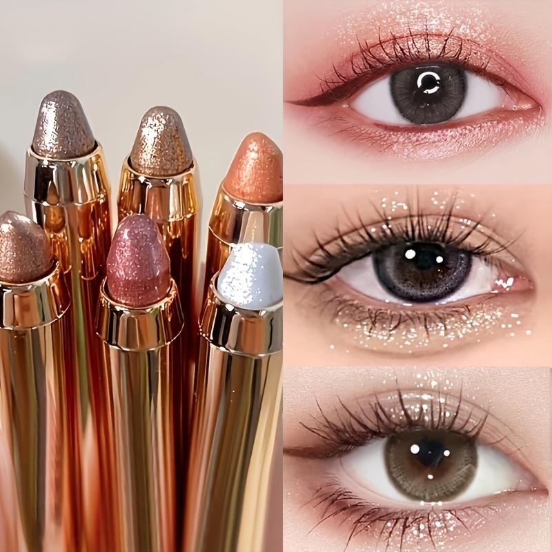 Bút tạo khối mắt, que phấn mắt ngọc trai hai đầu, trang điểm mắt chống nhòe và làm sáng đường viền Mettalic
