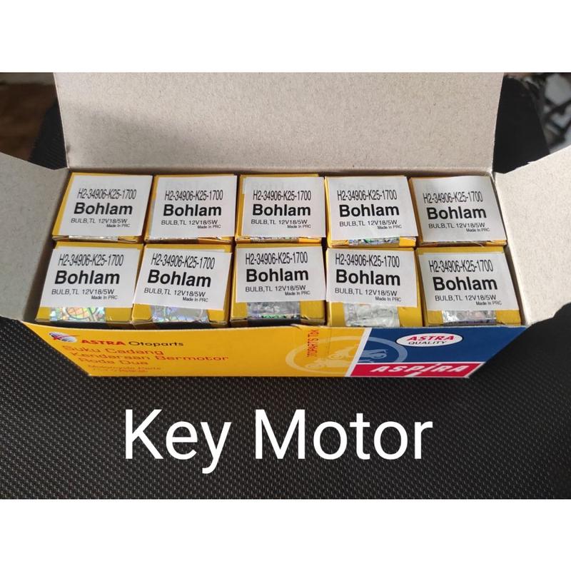 Bohlam Bola Lampu Belakang Stop Rem Aspira K25 Semua Motor 100% Asli 3