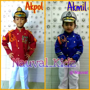 Baju Kostum Profesi Anak Akabri Akademi Akpol / Akmil