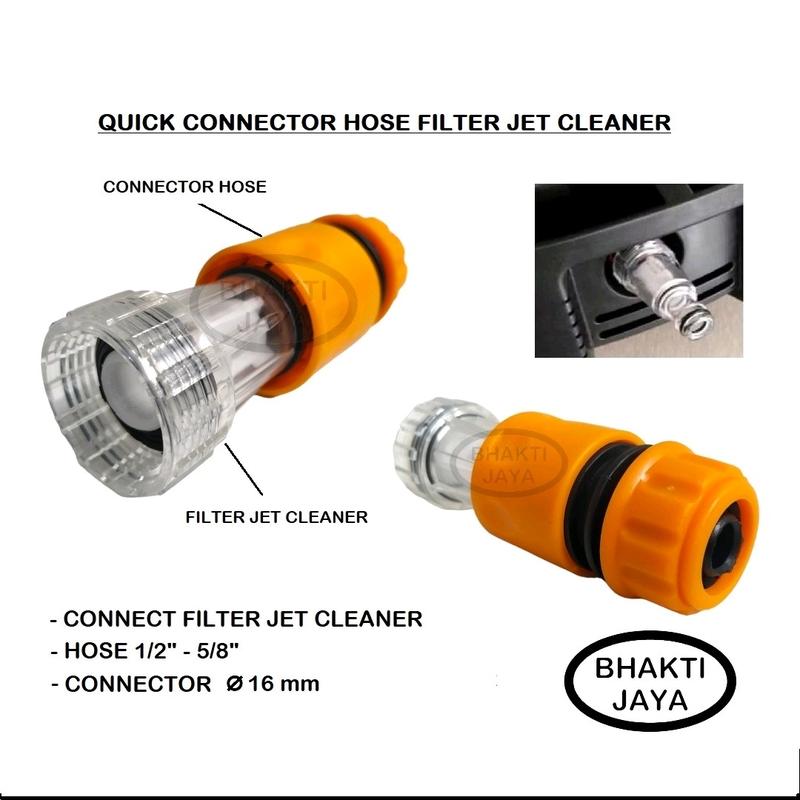 Quick Connector | Sambungan Selang Inlet Jet Cleaner High Pressure | 1/2" - Car 0