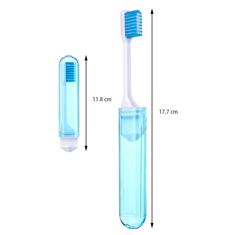 Product Introduction of 1Pcs Travel Portable Folding Toothbrush Super Soft Bristle Toothbrush Fold Travel Camping Hiking Outdoor Easy To Take Teethbrush 23