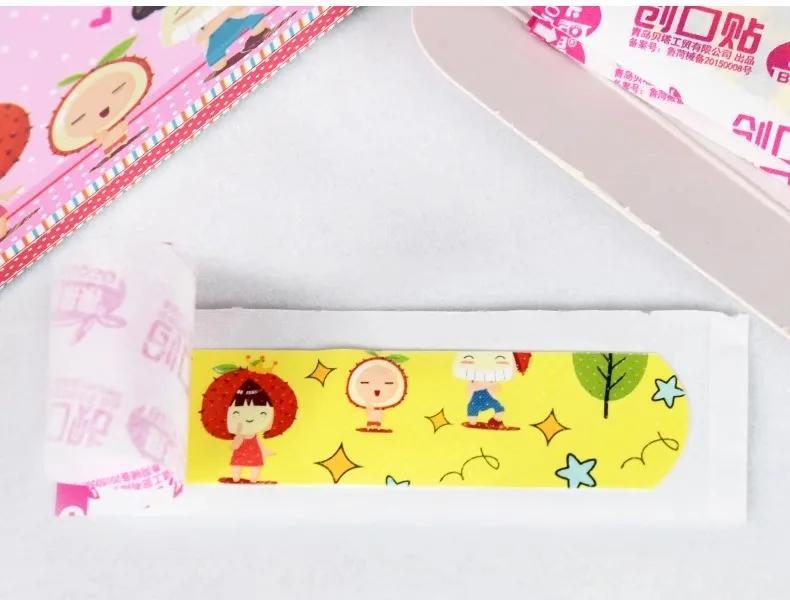 Product Introduction of 120Pcs/box Cartoon Band-aid Cute Mini Children Breathable Transparent Waterproof Bandage Medical Ok Bandages Hemostatic Patch 5