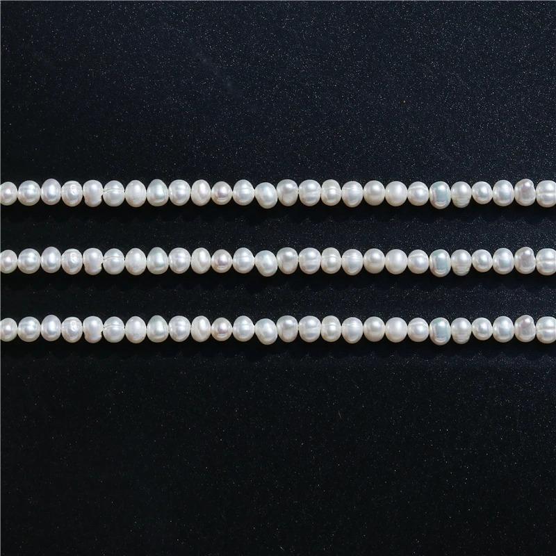 Product Introduction of Pearl Natural Freshwater Oval Round Baroque Pearls Beads For Jewelry Making Diy Bracelet Necklace 11