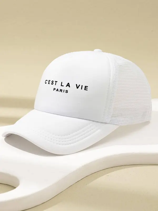 Letter Pattern Baseball Cap, Casual Summer Outdoor Sports Hat for Men & Women, Trendy Accessories for Daily Life 2