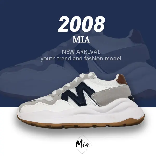 Mia_Shoes 5cm Running shoes Casual Rubber Shoes for women trendy