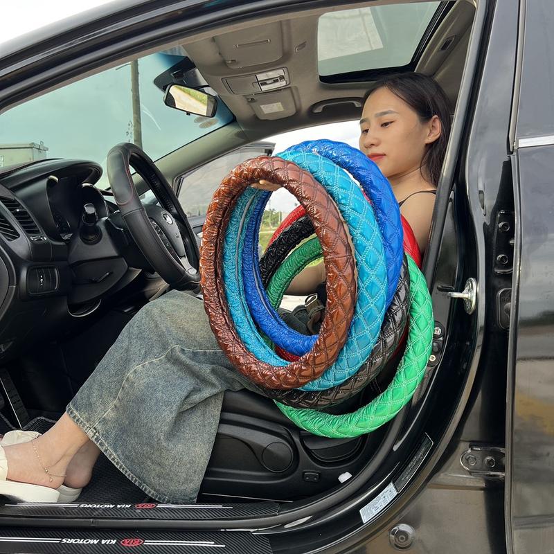 ( Hàng mới về ) Bọc Vô Lăng Xe Tải Size 38-40-42-45cm - Bọc Vô Lăng Thái Cao Cấp Hàng Siêu Chất dành cho xe HYUNDAI ISUZU KIA THACO HOWO