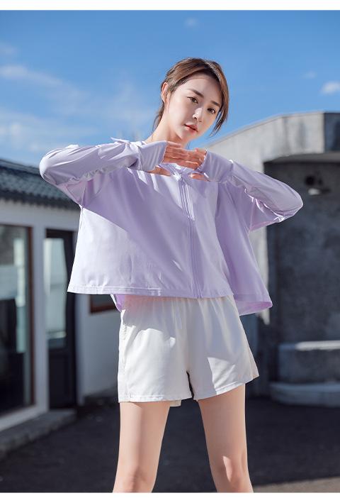 Product Introduction of Ice Silk Sun Protection Clothing Women's Loose Breathable Cloak UV-Proof Sun-Proof Thin Coat Sun-Protective Clothing 16