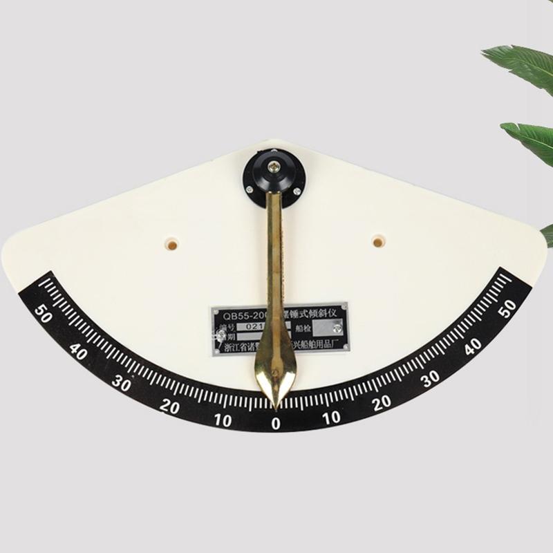 ProfessionalGrade Ship Tilt Indicator 55-Degree Pendulum Tilt Gauges for Boats 5