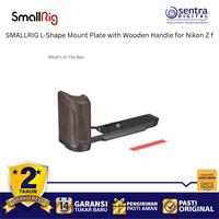 Gambar SMALLRIG 4801 Wooden L-Plate for Nikon Z f Arca-Swiss Quick Release Plate Retro Camera Accessories dari Sentra Digital Kota Surabaya 2 Tokopedia
