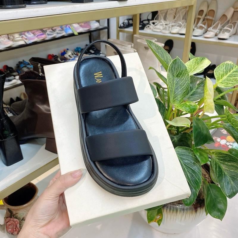 SANDAL QUAI HẬU ĐẾ BẰNG QUAI NGANG CAO CẤP SIÊU ÊM MỀM 3