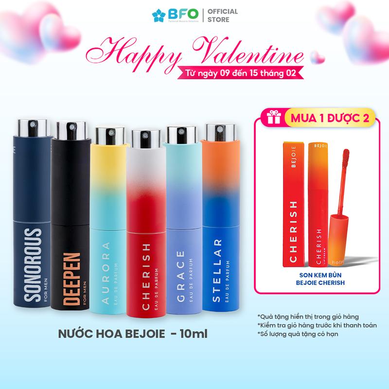 Nước Hoa Bejoie Hương Thơm Quyến Rũ Đầy Lôi Cuốn (Chai 10ml) Perfume Cosmetic Nữ Women