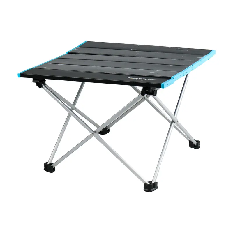 TaffSPORT Meja Lipat Piknik Foldable Portable Aluminium 41x35x29cm outdoor camping 4