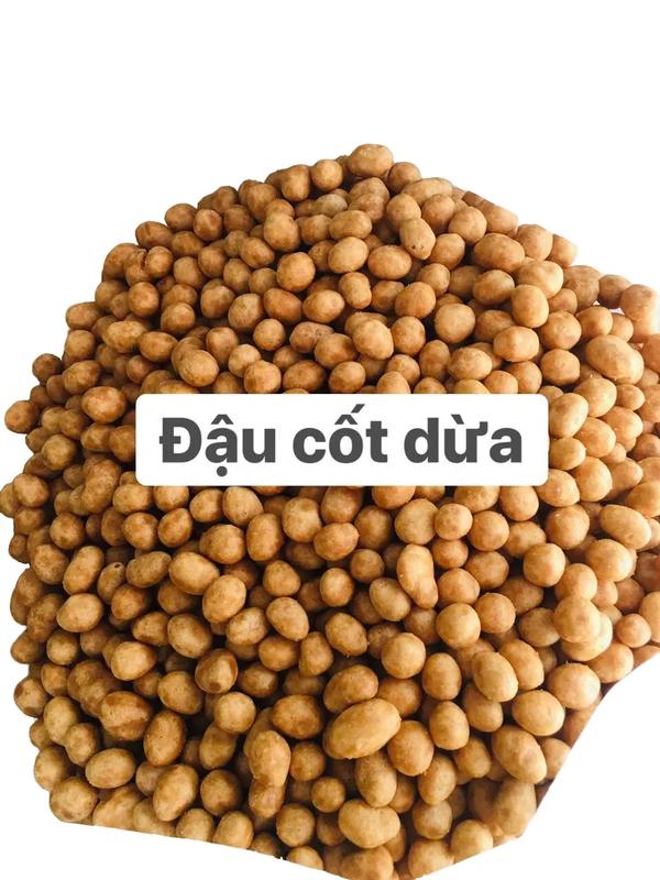 Đậu phộng da cá CỐT DỪA túi 500gram Ăn Vặt  Food Nuts đậuphộng Snack