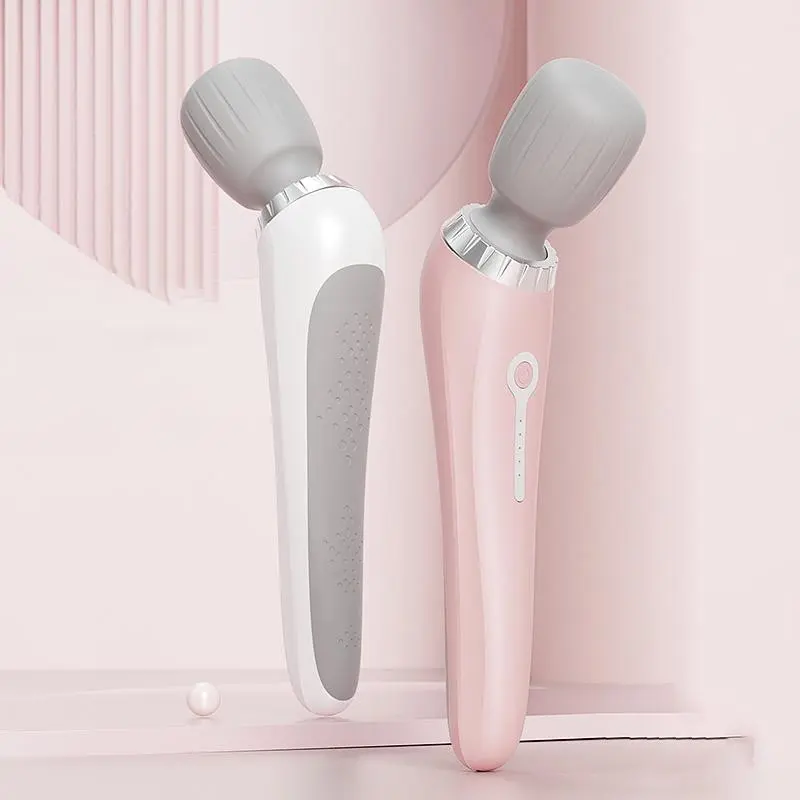 Portable Handheld Massager, 1 Box USB Rechargeable High Frequency Vibration Motor Massager, Electric Massage Hammer for Neck, Back, Leg, Waist