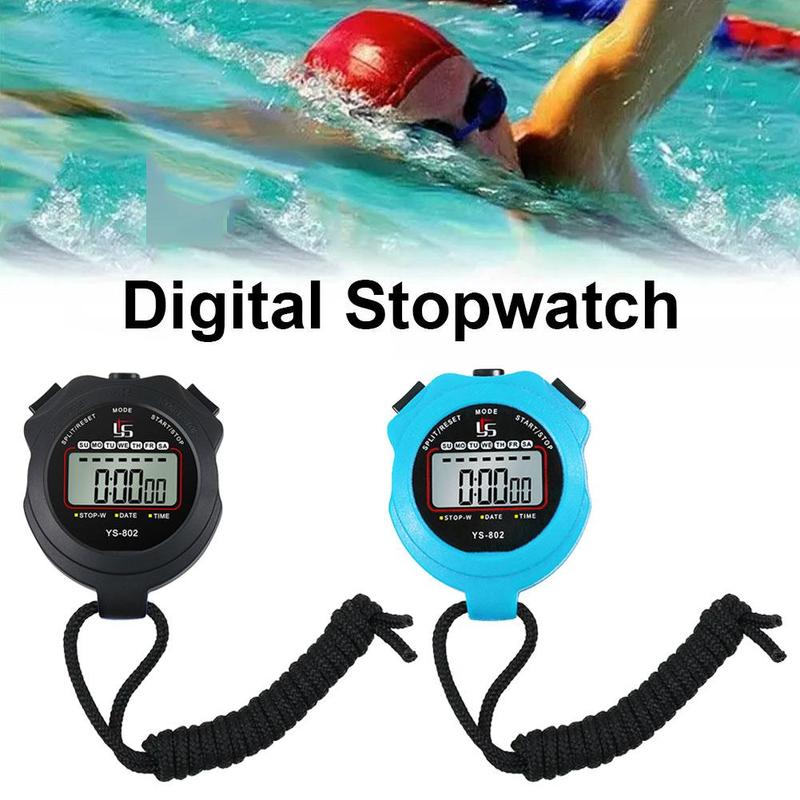 Product Introduction of Digital Stopwatch Sports Alarm Clock Running Timer And Code Referee Track Table Fitness W9E6 21