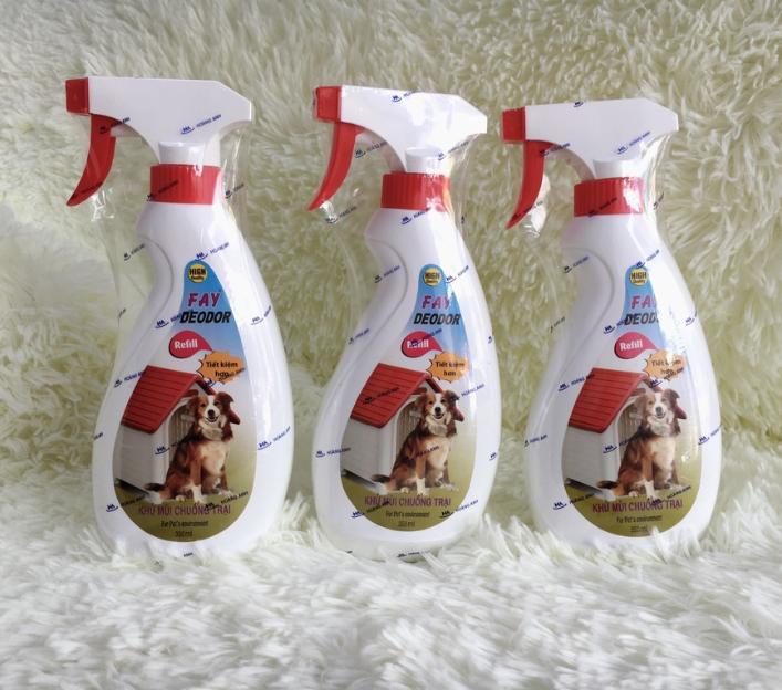 Chai Xịt Khử Mùi Chuồng Trại FAY cho Thú Cưng - 350ML . 4