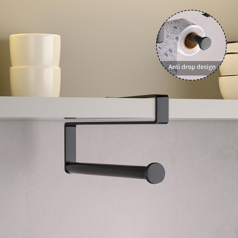 Product Introduction of Punch-free Paper Towel Holder, Hanging Space-saving Paper Towel Holder, Kitchen Utensil Hooks 13