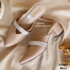 Sandal hak tahu early SDH207 Shoes Wanita Sandal  wanita 2024 Sendal Pesta Perempuan