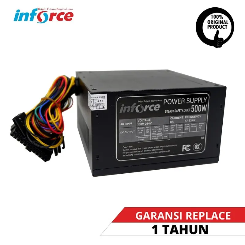 POWER SUPPLY POWER 500 WATT INFORCE PSU - PSU ONLY 2