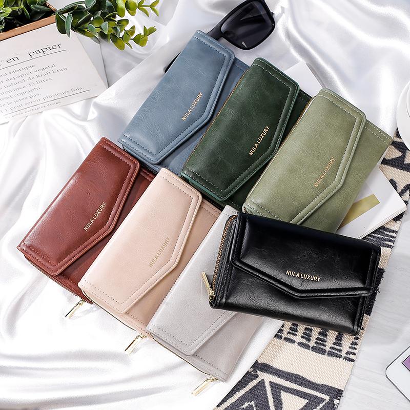 Product Introduction of 【Exclusive sales】CBLUE 2024 new style Long Wallet Multi-function Buckle Multi-card Purse Ladies Wallet with zip PU Leather 13
