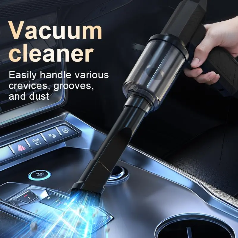 Handheld Vacuum Cleaner, Portable Cordless Blow-suction Integrated Vacuum Cleaner, Three Speed Regulation Brushless Motor Vacuum Cleaner 4