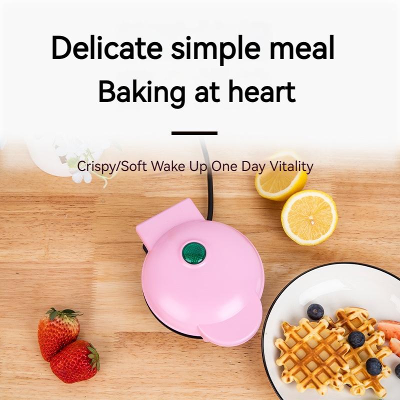 Product Introduction of 【READY STCOK 】 Mini Waffle Maker Electric Breakfast Waffle Machine Waffle Pot Sandwich Multi function Cooker Pot Non-Stick Bread Cake Maker Egg Cake Pan Eggette 5