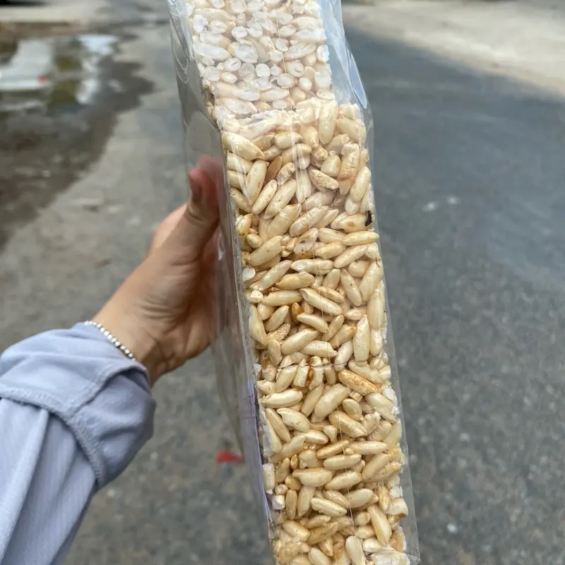 3 Cây Cốm Gạo nhà làm thơm ngon giòn tan ít ngọt 0